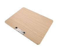 DRESSOOS Wooden Clipboard with Clip Drawing Board with Clip Tool for Beginners Beige Sturdy Structure Adjustable Drawing Angles Minimalist Style Travel Art Studio Use