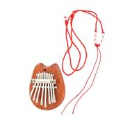 DRESSOOS Wooden Finger Piano Mini Kalimba Kit Accurate Tone for Boys and Girls and Adults Easy to Carry and Play