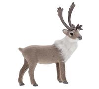 DRESSOOS Xmas Elk Model Decoration 20cm Tall Elk Decor Home Deer Ornament Festive for Christmas