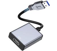 Dresz USB to HDMI Adapter, USB 3.0/2.0 to HDMI Audio Video Adapter,HD 1080P Video Graphics Cable Converter for Monitor, Projector, HDTV, Laptop,Compatible with Windows XP/7/8/8.1/10/11