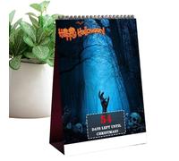 Dreuhuing 2025 Christmas Calendar,2025 Christmas Tear off Countdown Desk Calendar - Table Centerpieces for December Living Room Bedside Study Room Window Entryway Office Desk Party