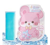 Dreuhuing Cooling Packs for Body - Instant Cooling Ice Packs for Outdoor Activities - 10 Sheets Cute Cartoon Hot Weather Cooler Pad for Outdoor Workers Sports Enthusiasts Travelers Drivers Women Men
