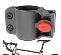 Dreuhuing Cycle Lock Mount Holder, U Lock Clamp Holder, Adjustable Cycling Parts Clip, Replacement U Lock Clip Cable Lock Support Bracket, Black