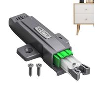 Dreuhuing Push to Open Catch Lock | Heavy Duty Door Rebound Latch,Strong Load-Bearing Capacity Push-Lock Rebounder for Wardrobe Doors, Cabinet Doors, Drawers, Other Furniture