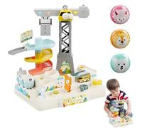Dreuhuing Race Track Game Set | Animal Theme Track Game,Safe Fun Adventure Toy for Birthday New Year Christmas Easter