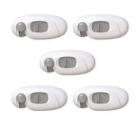 Dreuhuing Refrigerator Locks for Children - Fridge Child Lock Cabinet Baby Locks,5X Adhesive Child Safety Locks, Fridge Door Lock Child Proof for Fridge, Cabinet, Drawer