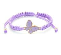 Dreuyet Charm Butterfly Bracelet for Women Chic Lucky Butterfly Friendship Matching Bracelet Classic Handmade Adjustable Braided Rope Bracelets for Couple Best Friend, adjustable, Nylon, no gemstone