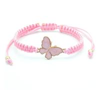 Dreuyet Charm Butterfly Bracelet for Women Chic Lucky Butterfly Friendship Matching Bracelet Classic Handmade Adjustable Braided Rope Bracelets for Couple Best Friend, adjustable, Nylon, no gemstone
