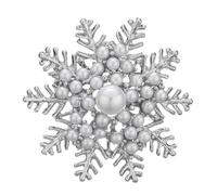 Dreuyet Christmas Brooch Pins for Women Crystal Christmas Tree Bell Snowflake Lollipop Reindeer Enamel Brooches Holiday Party Gift, M, Zinc, cubic zirconia