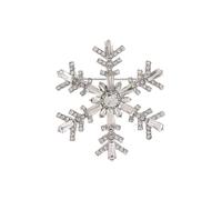 Dreuyet Christmas Brooch Pins for Women Crystal Christmas Tree Bell Snowflake Lollipop Reindeer Enamel Brooches Holiday Party Gift, M, Zinc, cubic zirconia