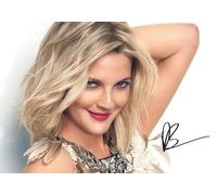 Drew Barrymore Autographed Signed 6x4 Photo