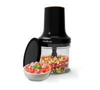 Drew&Cole 5 Second Clever Chop - 3-in-1 Electric Food Chopper with 500ML Bowl - 260W Motor, 4 Stainless-Steel S-Blades, Chops, Minces & Purees to Make Sauces, Dips and Soups, Includes a Pulse option.