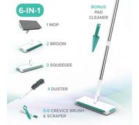 Drew & Cole Drew&cole Spring & Spruce Click Switch Mop