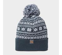Men's Drew Fairisle Bobble Beanie, Navy One Size