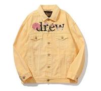 Drew House Floral Trucker Jacket 'Washed Tangerine' DR-SS21-115 XXS