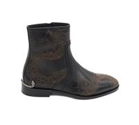Drew Tr Stivaletto - male - Roberto Cavalli - Ankle Boots - Black - 10 UK - Shoes 10 UK