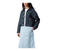 Drewe Jacket Heart W Pinstripe Ink - female - Carhartt Wip - Light Jackets - Blue - L - Jackets L
