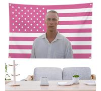 DREWs Star-key Flag | 3x5 Ft Flag | Pink Americans Flag Tapestry | Polyester Flag With Brass Grommets | Flag Background Flag | Funny Celebrity Flags For Homes Bedroom Dormitory Room