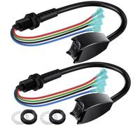Dreyoo 2 Pack 101610 Power Cord Parts Compatible with Proteam Backpack Vacuum, Switch Cord Accessories with Hook and Loop Strap, Switch Accessories Compatible with Proteam Super Coachvac/Coachvac
