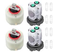 Dreyoo 4 Pack Pressure Balancing Unit Compatible with American Standard M952100-0070a and Pressure Balance Cartridge, Cartridge Replacement Kit for Bath Tub and Shower (Compatible with 023529-0070a)