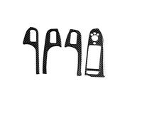 Drezzo Car Inner Door Handle A4 B8 A5 Q5 2009-2016 Car Interior Door Handle Decoration Lift Button Panel Window Frame