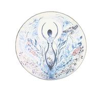 Drfeify 10 Inch Handmade Shamanic Hand Drum With Drum Stick Sound Healing Tool For Spiritual Music (2)
