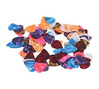 Drfeify 100Pcs Colorful Guitar Picks Set Celluloid Guitar Picks Assortment with 0.46mm 0.71mm .96mm Thickness for Electric Acoustic Bass Ukuleles (0.96 * 100 pieces)