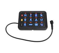 Drfeify 12 Gang Switch Panel RGB Touch Rocker Switch Panel 12V 24V 80A ABS and Die Cast Aluminum 3 Modes 5 Brightness Levels for RV Truck Boat Off Road