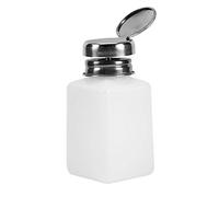 Drfeify 200ML Pump Dispenser, Plastic Bottle for Nail Polish Remover, Easy One-Handed Operation, Perfect for Makeup and Nail Art