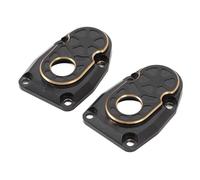 Drfeify 2Pcs Brass RC Portal Covers Increase Stability, Climbing Performance for Axial Capra & SCX10 III AR45P Axle 1/10 RC Cars