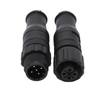 Drfeify 2PCS NMEA 2000 Terminator Kit with ABS Material 5 Pin M12 Thread IP67 for Lowrance Simrad B&G Navico Networks