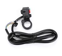 Drfeify 3 in 1 Horn Headlight Turn Signal Switch for Electric Bicycle Compact Lightweight Easy Mounting