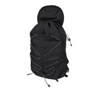 Drfeify 35L Hiking Backpack, Large Capacity Lightweight Water Oxford Fabric with Divided Compartments Reflective Straps, for Outdoor Camping Travel Adventures (Black)