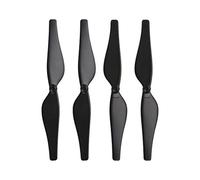 Drfeify 4 Pairs 2 Propeller Blades Quadcopter Propeller Carbon Fiber Propeller Blade Suitable for Tello Drone Accessory (Black)