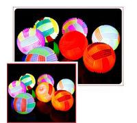 Drfeify 5 Pcs Flashing Jumping Balls Plastic Bouncy Stress Ball Toys 6.5cm 7.5cm Light Up Spiky Balls for Kids Family Play Hand Massage Decoration (210.00)