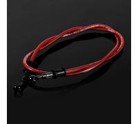 Drfeify 50cm-120cm Motorcycle Brake Clutch Oil Hose, High Class Quality Steel, Colorful Design, Improves Braking Sensitivity for Most Bikes and Motocross (500mm)