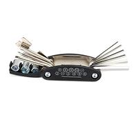Drfeify 6-in-1 Guitar Multitool Guitar Repair Kit Folding Maintenance Tool for Bass Drum with Ultra-Portable Design Stage-Grade Material Multi-Instrument Versatility