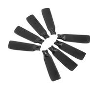 Drfeify 8pcs Drone Propellers, Low Noise Lightweight Blades, with Screwdriver for FLIP Drone (Black)