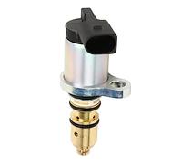 Drfeify AC Compressor Control Valve Metal and ABS AC Compressor Control Solenoid PXE13 PXE16 Precise Electronic Regulation Heat Resistant Fit for Sanden Vehicle Repair