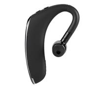 Drfeify Bluetooth Headset, Single Ear Wireless Headphone, Lightweight Ergonomic Design, Noise Canceling Earpiece for Office and Business Use, 18 Hours Talk Time