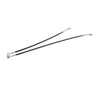 Drfeify Brake Cable Set PVC Stainless Steel Core Brake Cable Replacement 2pcs 47.5in 37.5in for EZGO TXT 1994 2008 Medalist Gas Electric Driver Passenger Side