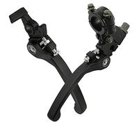 Drfeify Brake Clutch Levers Aluminum Alloy Folding Brake Lever and Clutch Lever Lightweight Easy Installation for Pit Dirt Bike Riders for CRF IR pollo Xmotos KAYO BSE