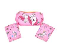 Drfeify Children Arm Ring, Inflatable Swim Float for Kids 2-6 Years Old, Cartoon Pattern Arm Floats with Digital Printing for Pool Beach