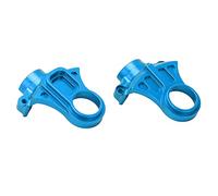 Drfeify Differential Yoke Set Aluminum Alloy RC Car Upgrade Parts 49x41mm Precise Gear Mesh Easy Install Replacement for GRANITE 1 10 Big Rock Typhoon Senton 3S (Blue)
