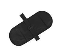 Drfeify Discus Storage Bag,Portable Waterproof Oxford Fabric Track Field Discus Carrier Bag with Adjust Strap for 2 Discus (Black)