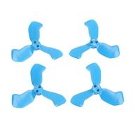 Drfeify Drone Propeller Blades Lightweight & Quiet Fit for NEO 2 Replacement Propeller Blades for Aerial Photography PC Material 2 Pairs (Blue)