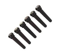 Drfeify Durable Black Wood Guitar -Bridge Pencils Improvement of Sound Quality Suitable for Most Brands Acoustic Guitars for Guitarists