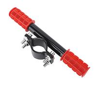 Drfeify Electric Scooter Child Handrail, TPU and Iron Kid Safety Handle Grip Replacement Accessory for Electric Scooter (red
