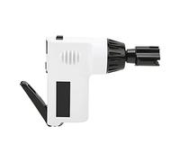 Drfeify Electric String Winder Cutter Electric Guitar String Winder with Built-in Thread Cutter for Acoustic Guitar Bass Violin Banjo (White)