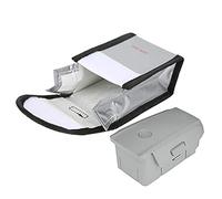 Drfeify Explosion Control of Drone Battery Vetles - Protective Memory for Air 2 RC Drone Silver (1 Battery)